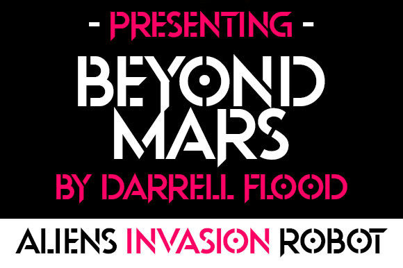 Beyond Mars: A Modern Typeface for Bold Visual Statements