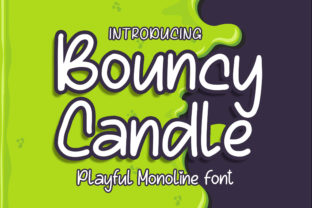 Bouncy Candle: A Playful Font for Modern Brands
