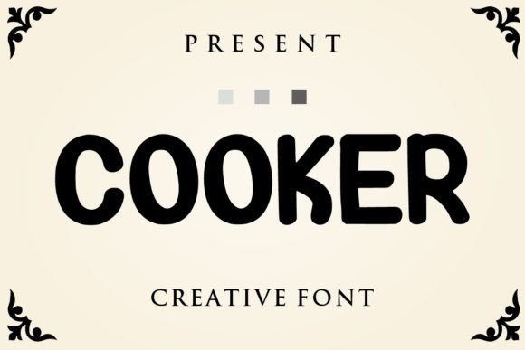 Cooker: The Bold Uppercase Font for Friendly Branding