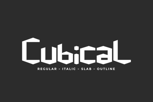 Cubical: The Display Font for Modern, Tech-Forward Design