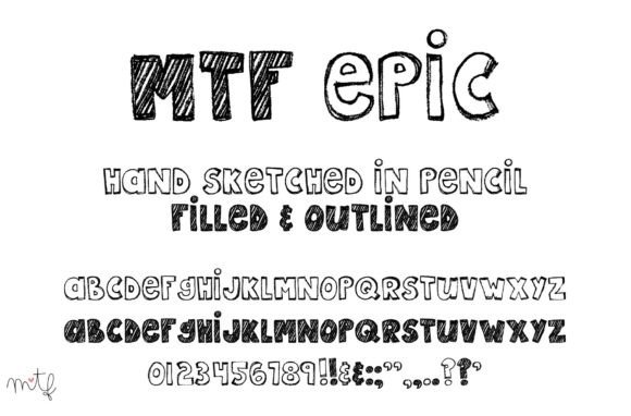 Epic: The Display Font That Commands Attention