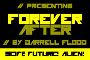 Forever After: A Futuristic Font for Modern Branding