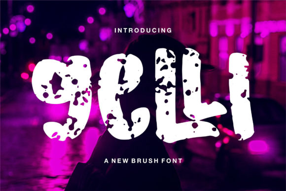 Gelli: The Brush Display Font That Elevates Your Design