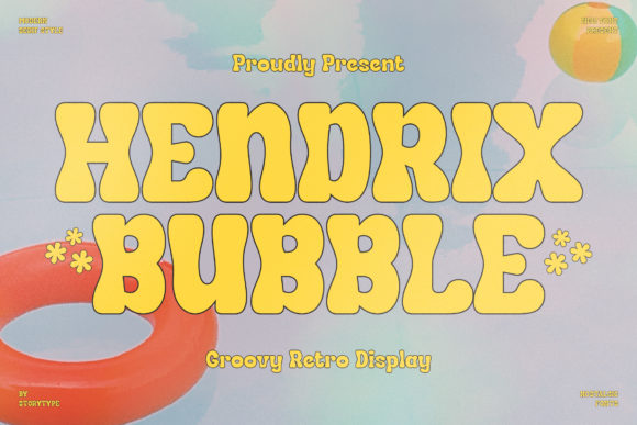Hendrix Bubble: A Modern Typeface for Bold Branding