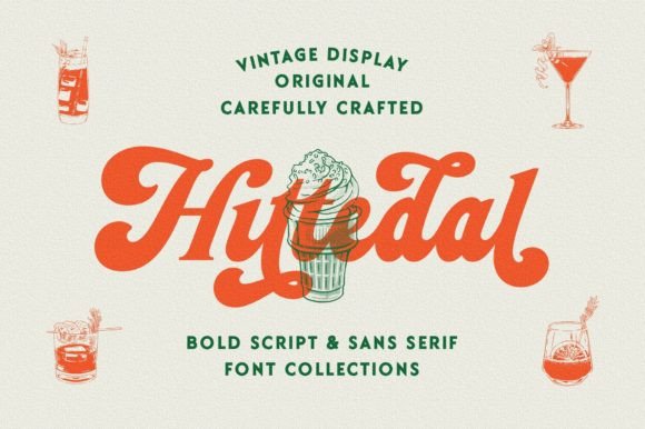 Hittedal: Crafting Bold, Retro-Inspired Brand Identities