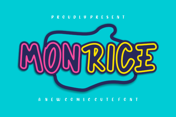 Monrice: A Bold Display Font for Authentic Creative Projects