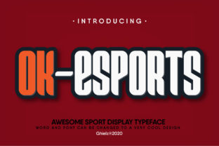 Ok-Esports: The Bold Display Font for Modern Impact