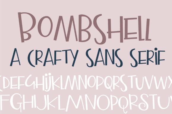 PN Bombshell: Your Go-To Font for Relaxed, Creative Projects