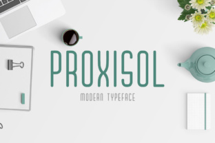 Proxisol: The Modern Geometric Display Font for Bold Branding