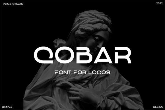 Qobar: A Modern Display Font for Bold Visual Impact