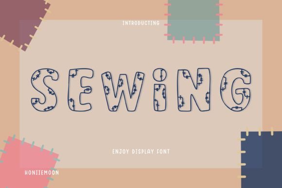 Sewing: The Dual-Purpose Font for Vibrant Creative Projects