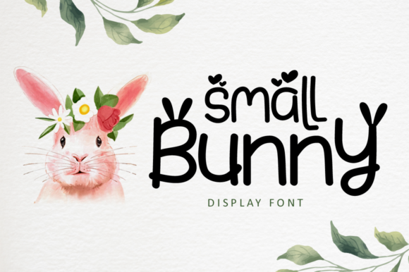 Small Bunny: A Modern Display Font for Creative Projects