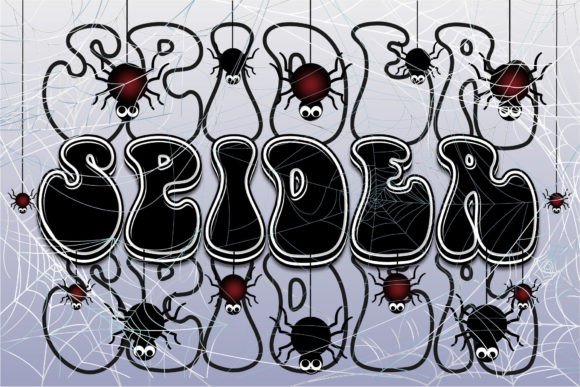 Spider Font: The Exuberant Display Typeface for Creative Projects