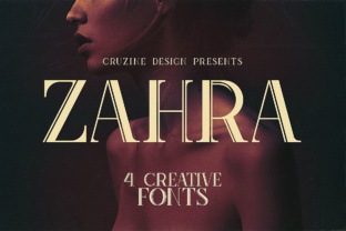 Zahra: A Modern Typeface with a Gritty, Artistic Soul